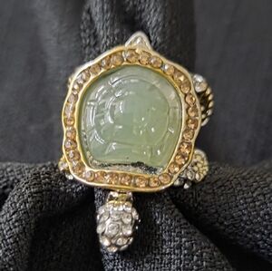 Turtle Ring - Large & Unique! Size 7 NEW in Orig. Pkg.